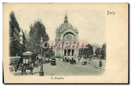 Cartes postales Paris St Augustin