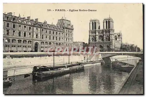 Cartes postales Paris Eglise Notre Dame