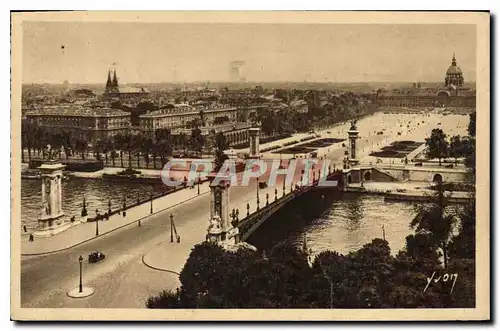 Ansichtskarte AK Paris En Flanant le Pont Alexandre III et l'Esplanade des Invalides