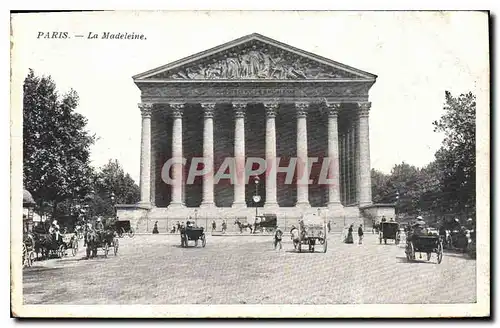 Cartes postales Paris la Madeleine