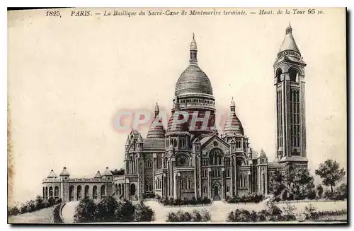 Ansichtskarte AK Paris la Basilique du Sacre Coeur de Montmartre Terminee