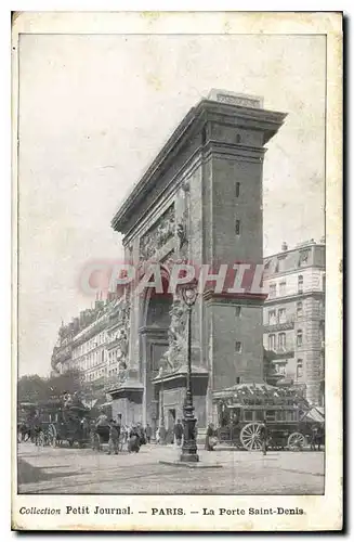 Cartes postales Collection Petit Journal Paris La Porte Saint Denis