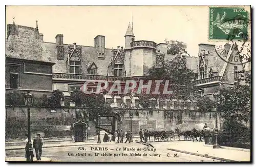 Cartes postales Paris Le Musee de Cluny