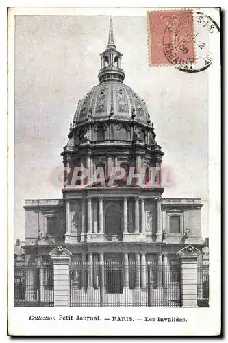 Cartes postales Collection Petit Journal Paris Les Invalides