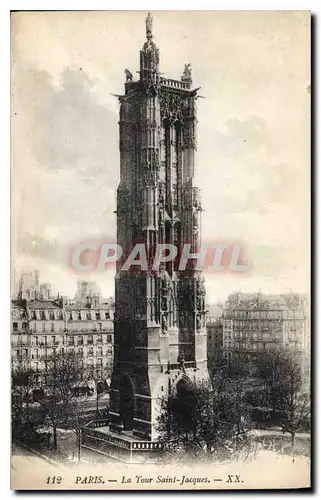 Cartes postales Paris La Tour Saint Jacques