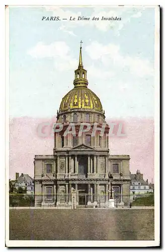 Cartes postales Paris Le Dome des Invalides