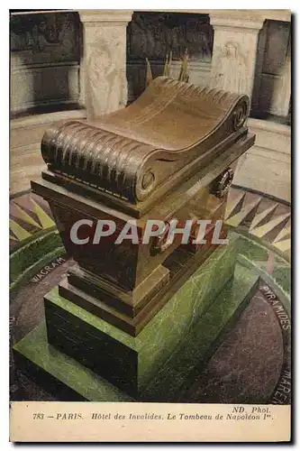 Cartes postales Paris Hotel des Invalides Le Tombeau de Napoleon Ier