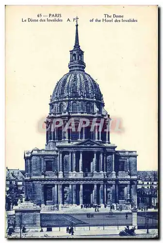 Cartes postales Paris Le Dome des Invalides