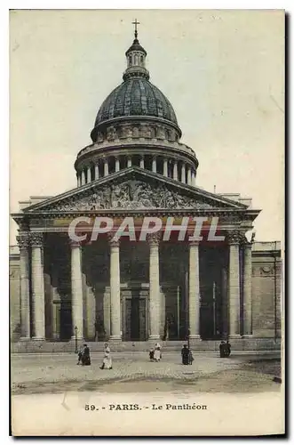 Cartes postales Paris le Pantheon