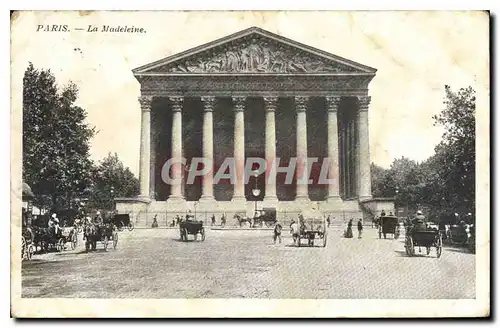 Cartes postales Paris La Madeleine