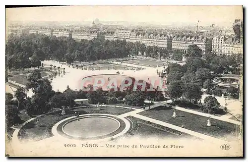 Ansichtskarte AK Paris Vue prise du Pavillon de Flore