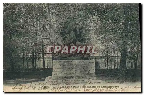 Ansichtskarte AK Paris Le Silene par Dalou au Jardin du Luxembourg