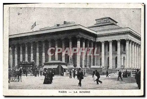 Cartes postales Paris La Bourse