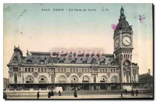 Cartes postales Paris La Gare de Lyon