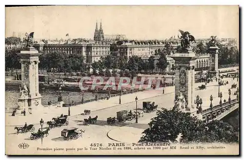 Cartes postales Paris Pont Alexandre