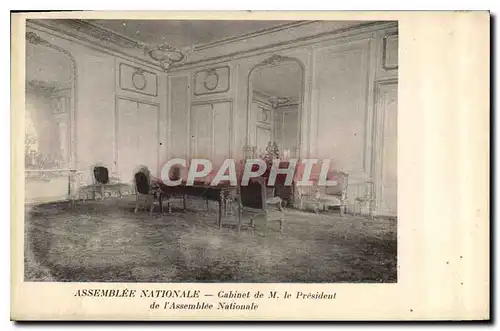 Cartes postales Assemblee Nationale Cabinet de M le President de l'Assemblee Nationale