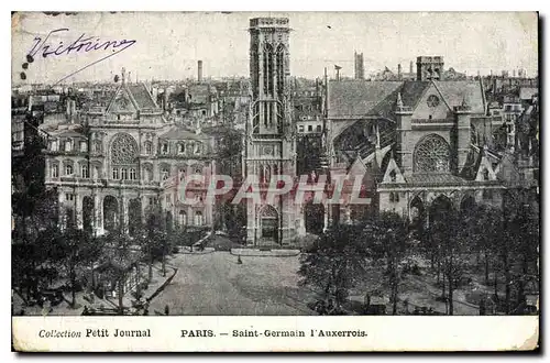 Ansichtskarte AK Collection Petit Journal Paris Saint Germain l'Auxerrois