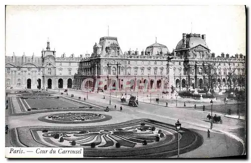 Ansichtskarte AK Paris Cour du Carrousel