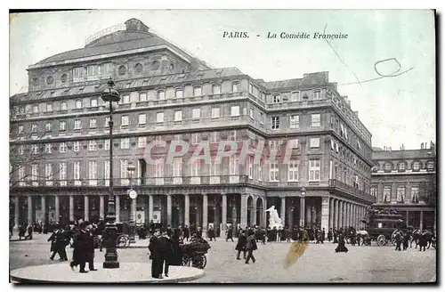 Cartes postales Paris La Comedie Francaise