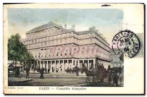 Cartes postales Paris Comedie Francaise