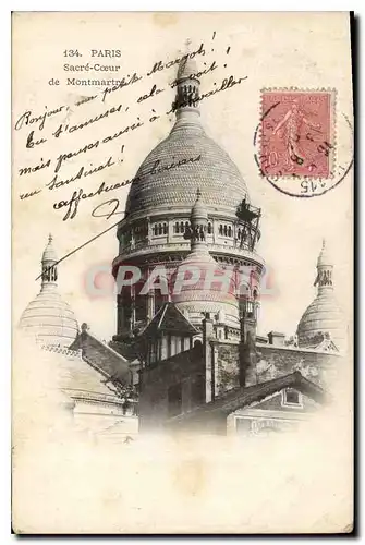 Cartes postales Paris Sacre Coeur de Montmartre