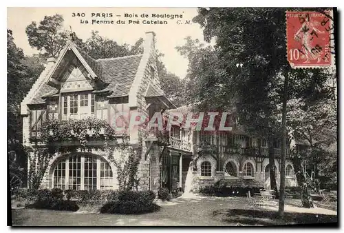 Ansichtskarte AK Paris Bois de Boulogne la Ferme du Pre Catelan