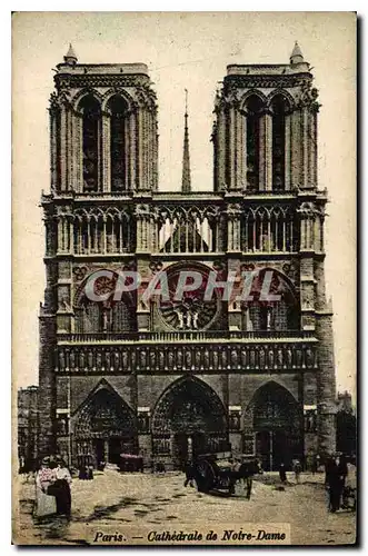 Cartes postales Paris Cathedrale de Notre Dame