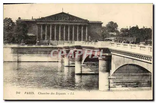 Cartes postales Paris Chambre des Deputes