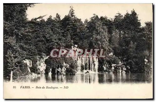 Cartes postales Paris Bois de Boulogne