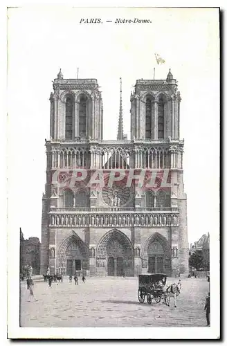 Cartes postales Paris Notre Dame