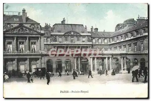 Cartes postales Paris Palais Royal