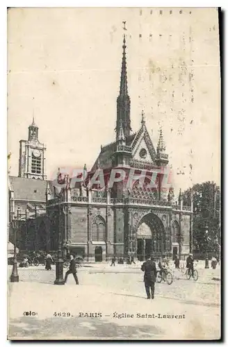 Cartes postales Paris Eglise Saint Laurent