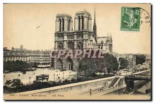 Cartes postales Paris Notre Dame