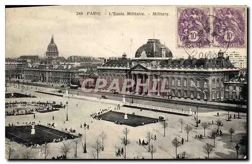 Cartes postales Paris l'Ecole Militaire