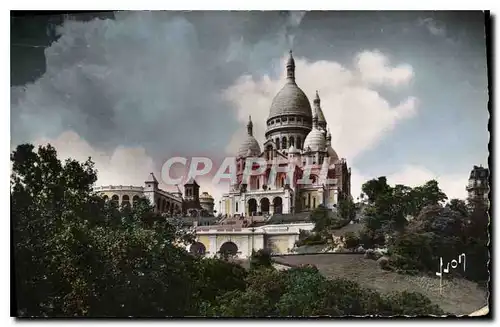 Ansichtskarte AK Paris en Flanant Basilique du Sacre Coeur de Montmartre