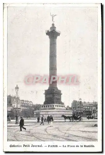 Ansichtskarte AK Collection Petit Journal Paris la Place de la Bastille