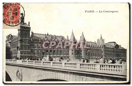 Cartes postales Paris La Conciergerie