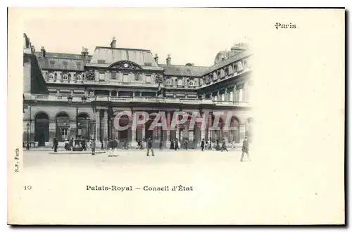 Cartes postales Paris Palais Royal Conseil d'Etat