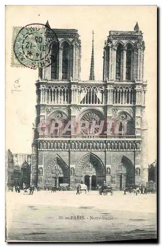 Cartes postales Paris Notre Dame