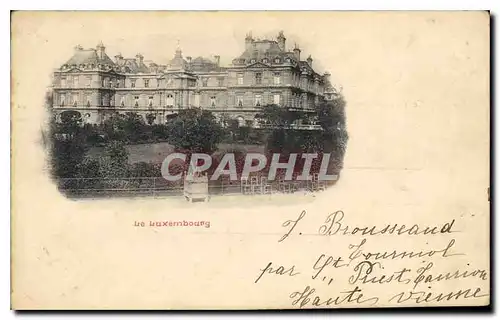 Cartes postales Le Luxembourg Paris