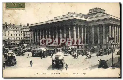 Cartes postales Paris la Bourse