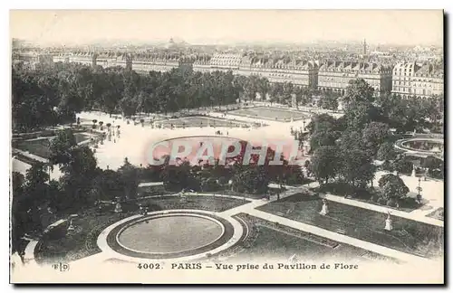 Ansichtskarte AK Paris vue prise du Pavillon de Flore