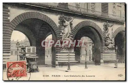 Cartes postales Paris les Guichets du Louvre