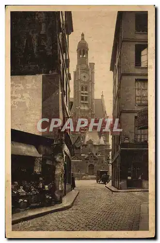 Ansichtskarte AK Paris en Flanant Eglise Saint Etienne du Mont