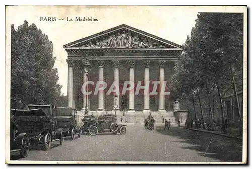 Cartes postales Paris la Madeleine