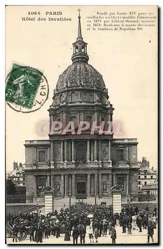 Cartes postales Paris hotel des Invalides