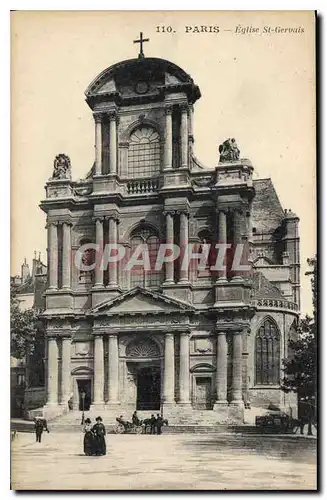 Ansichtskarte AK Paris Eglise St Gervais