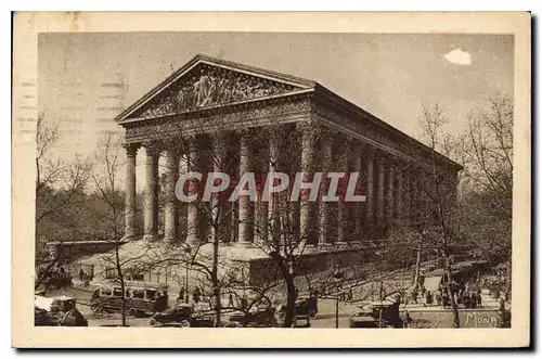 Ansichtskarte AK Les petits tableaux de Paris La Madeleine construite sous la forme d'un temple grec d'apres les