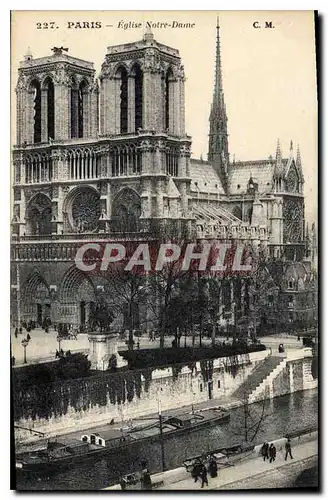 Cartes postales Paris Eglise Notre Dame