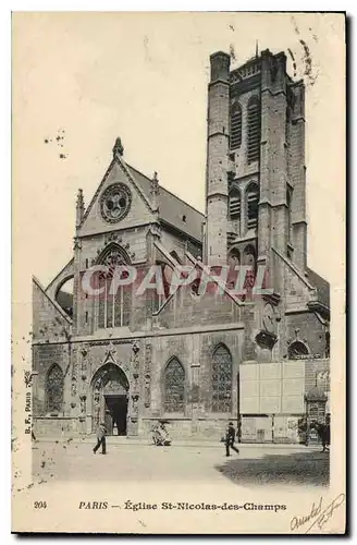 Ansichtskarte AK Paris Eglise St Nicolas des Champs